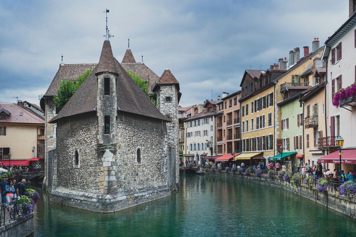 River thogh Annecy France- Alps