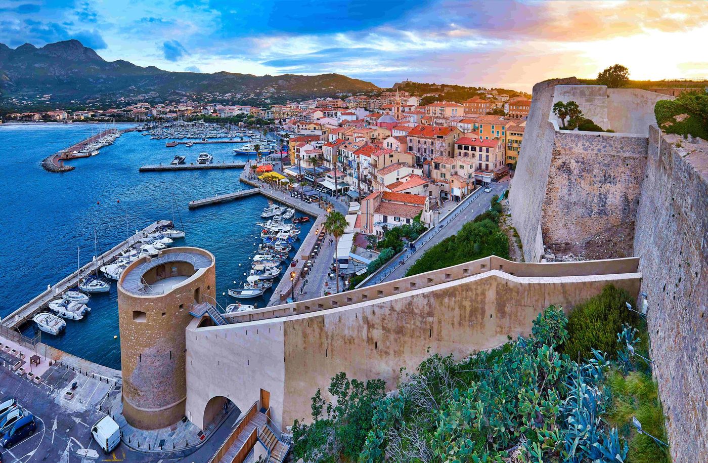 CAlvi aireal view and citadel
