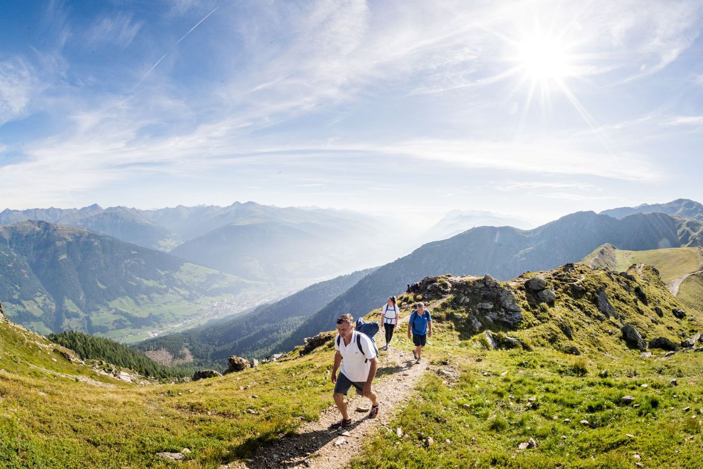 Climbing-into-the-Sunlight-Dolomites