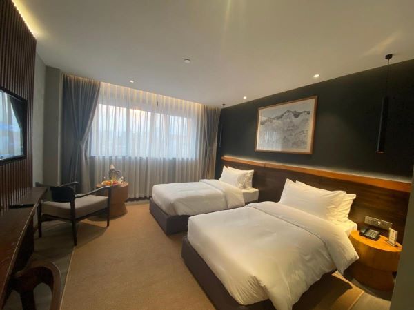 Hotel Barahi Twin room