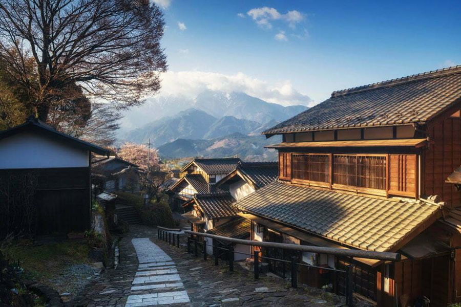 Nakatsugawa on the nakasendo