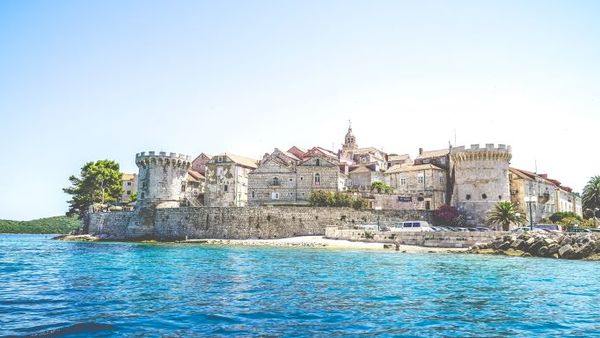 Korcula fort view