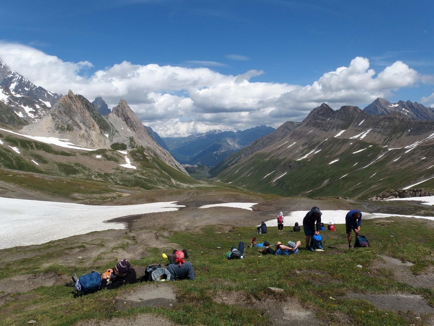 Refuge-des-Mottets-with-an-Alpine-Backdrop-Mont-Blanc