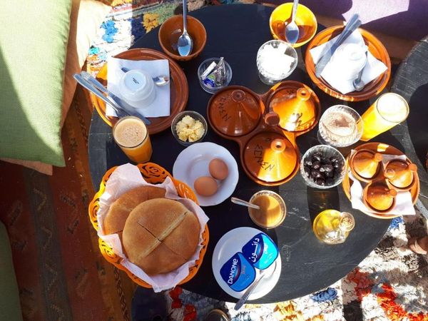 Riad Atlas Imlil meal