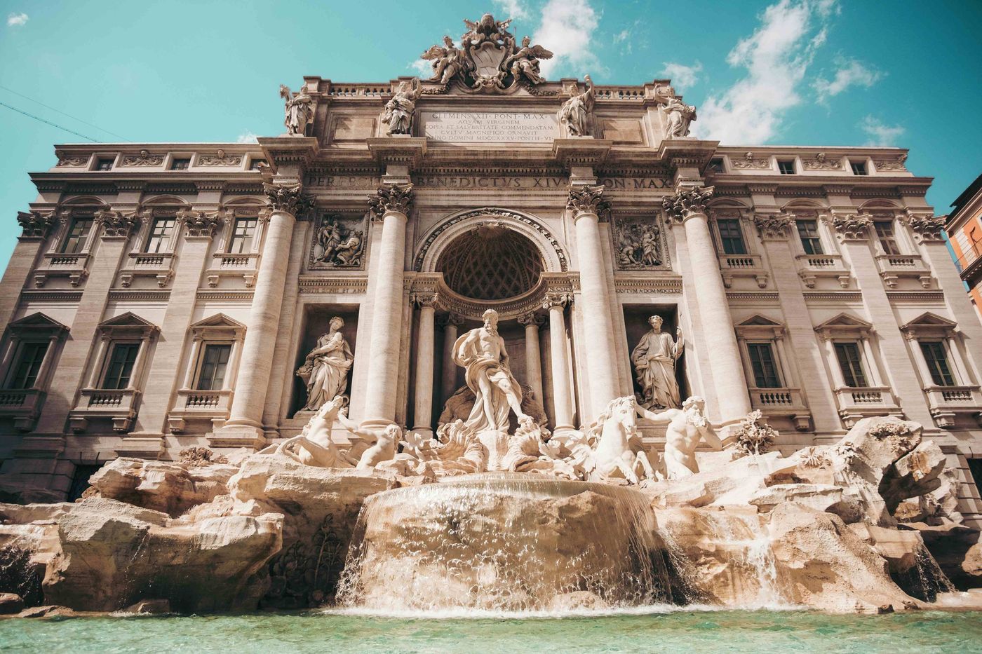 Rome Trevi Fountain