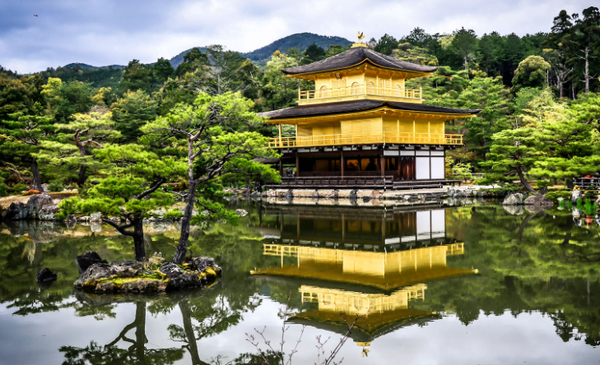Golden temple Kyoto