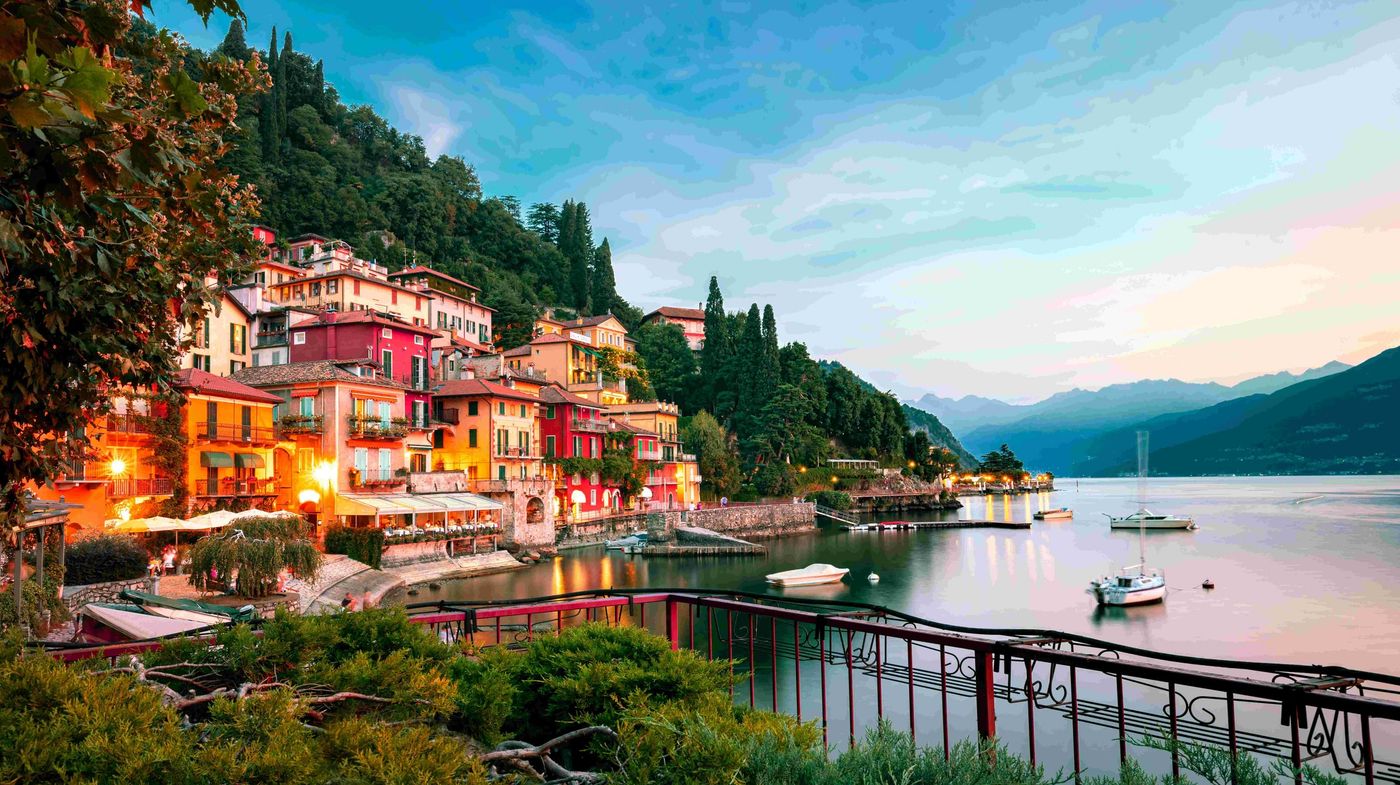 Varenna old town LAke Como