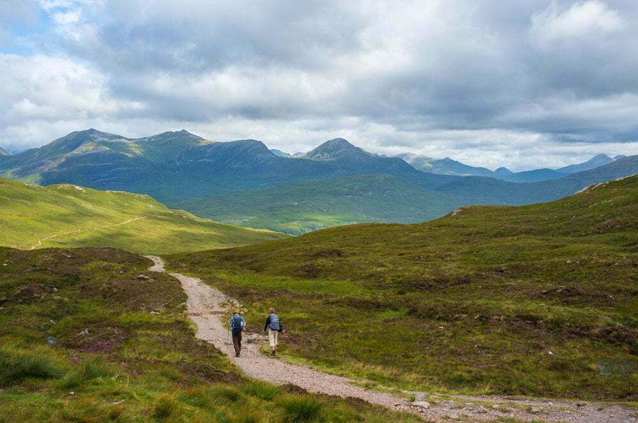 Couple on the West Highland Way